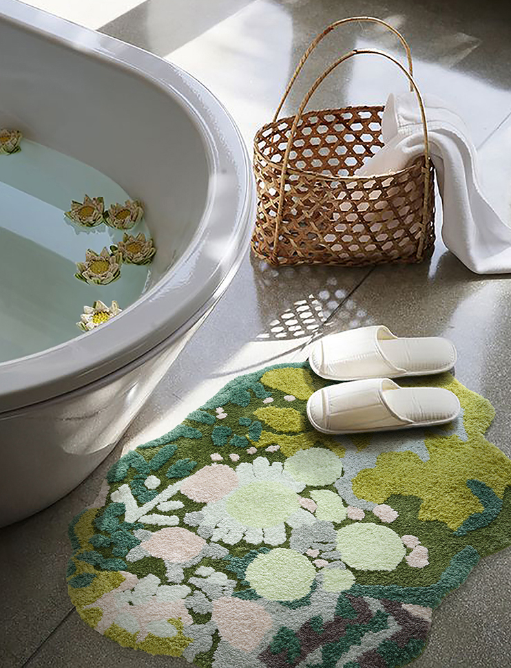 Paillasson Antidérapant Naturel Paillasson Chat SPOTTED DOG - Fibre De Coco Naturelle 60x40cm - Message Home Sweet Home Tapis Entrée Chat